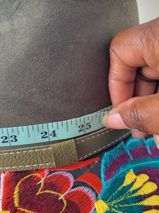 NEW | Handcrafted Guatemalan Artisan Hat | Statement Fedora | Olive Green main image 14